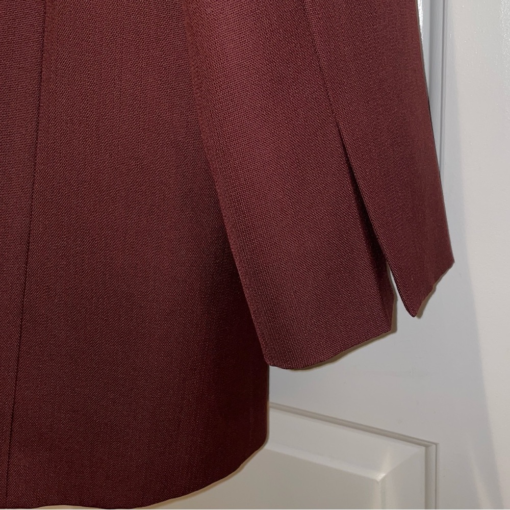RÓHE “Alena” Women’s Blazer in Burgundy - Picture 5 of 6